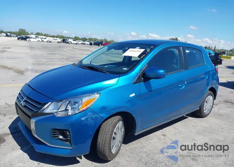 2024 Mitsubishi Mirage Es/Le из США, поврежденный, VIN ML32AUHJ2RH025297